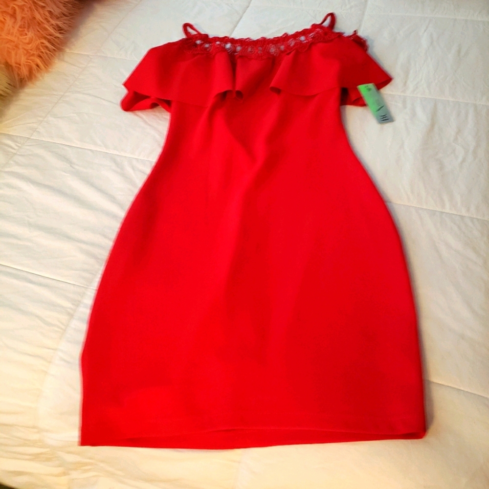 Size 5 red dress NWT